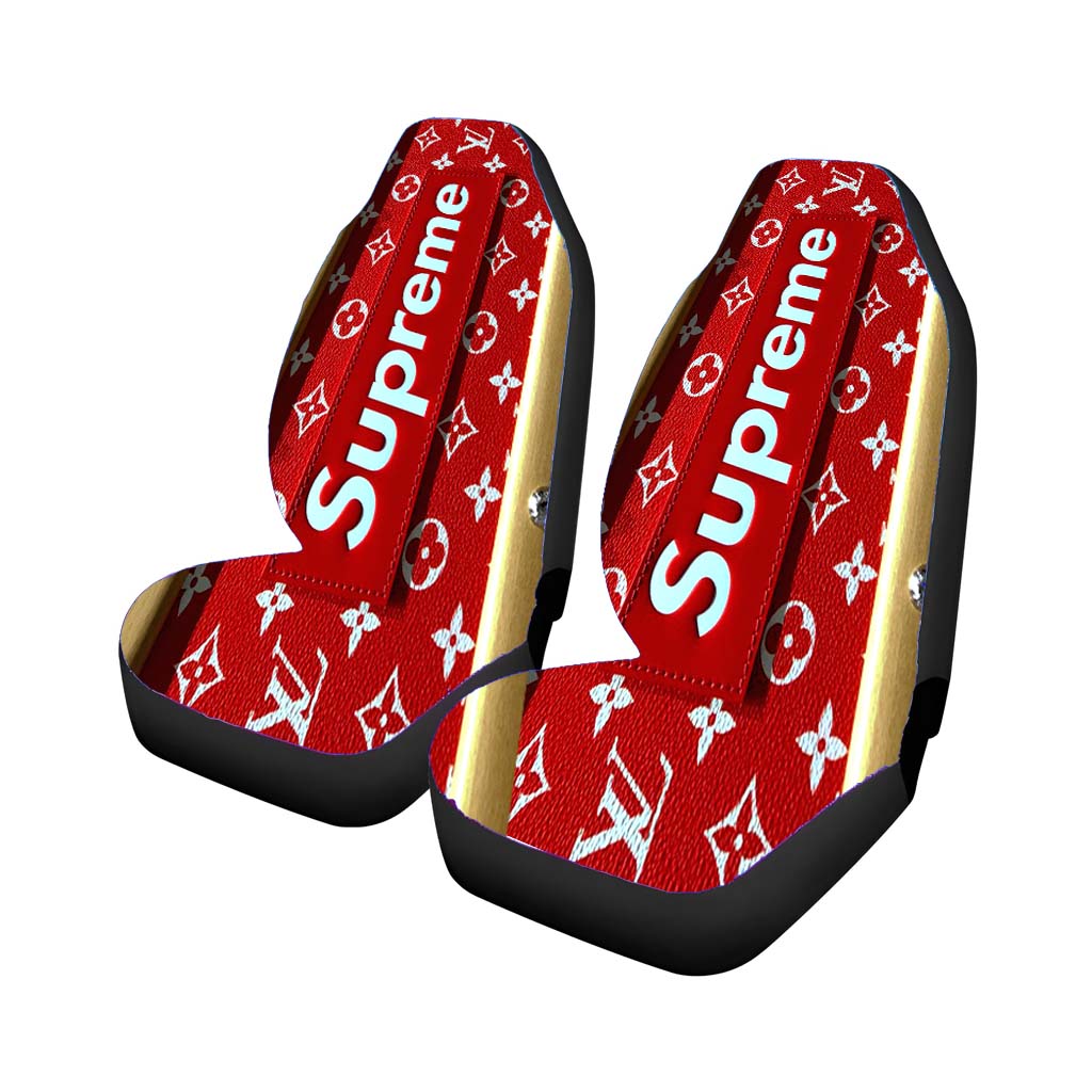 Supreme Cake Louis Vuitton Car Seat Covers