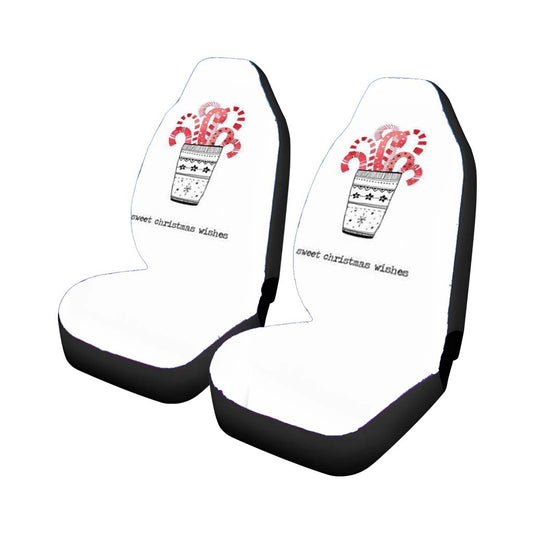 Car Seat Cover Sweet Christmas Wishes Universal Fit