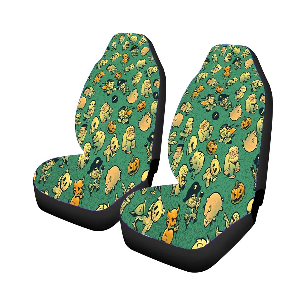 Terror Halloween Attack Car Seat Covers