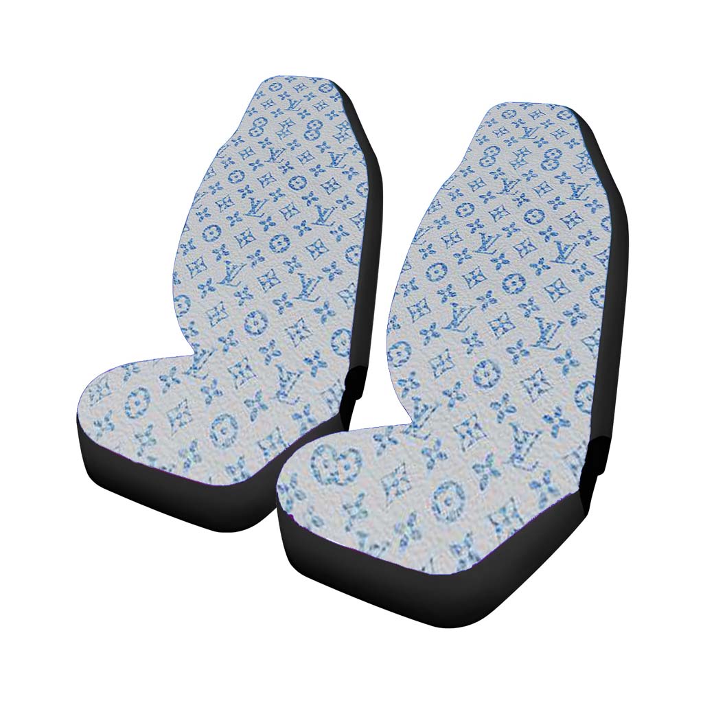 Texture Louis Vuitton Car Seat Covers