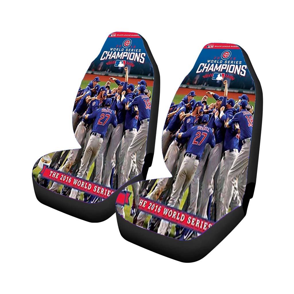 The Chicago Cubs Champions 2 Car Seat Covers