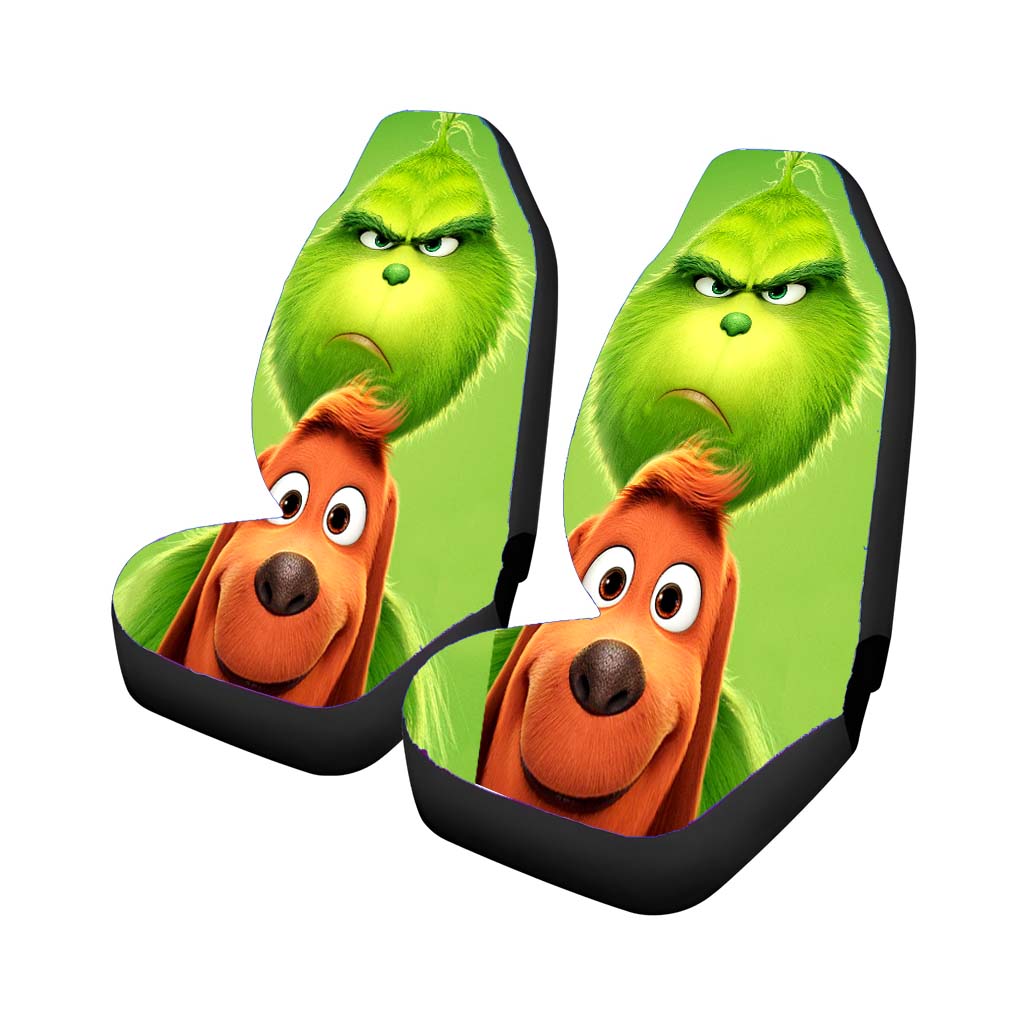 The Grinch Stole Christmas Movie Poster Car Seat Covers