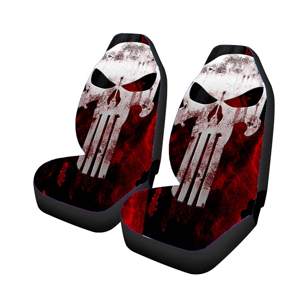 The Punisher Grunge Car Seat Covers