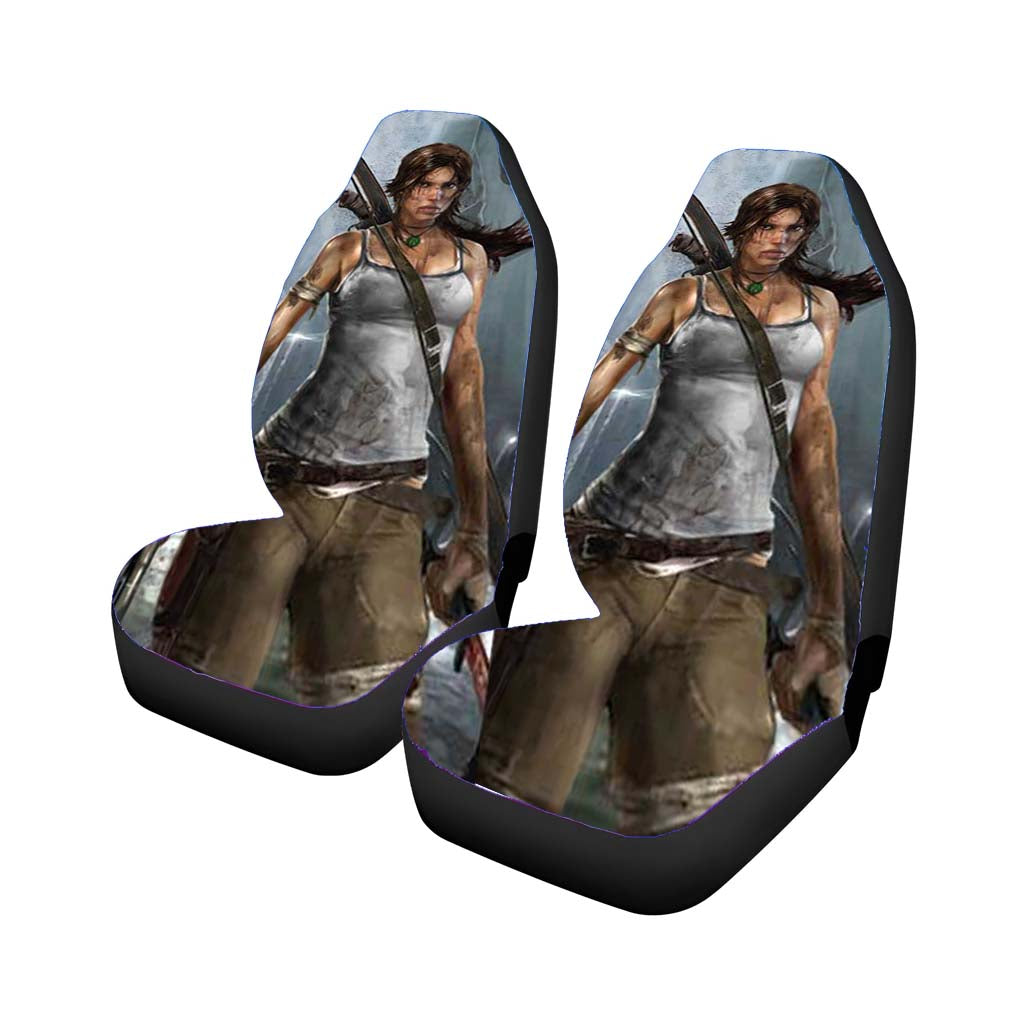 Tomb Raider Lara Croft Car Seat Covers