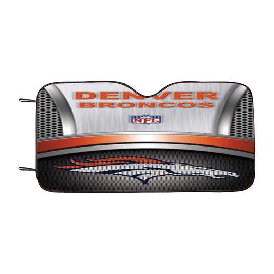 Denver Broncos Meshbox Car Auto Sun Shade Windshield Cover