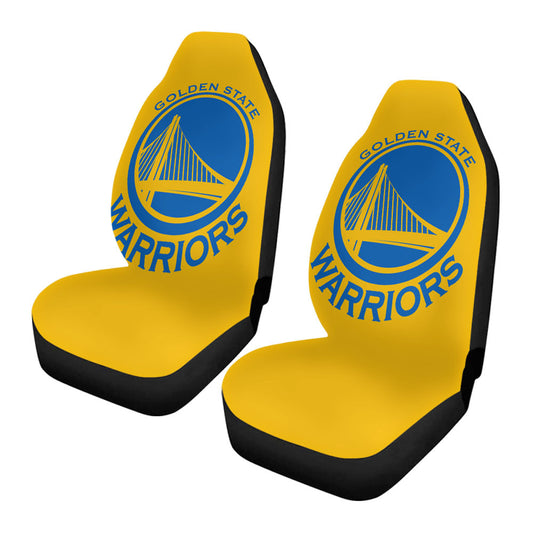 Golden State Warriors Yellow Car Seat Covers