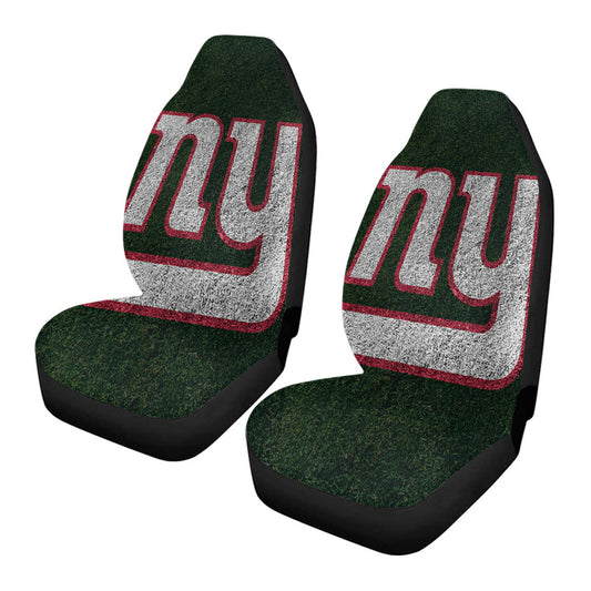 Green New York Giants Logo Car Seat Covers