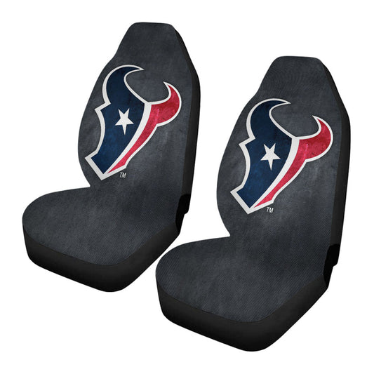 Houston Texans Grunge Wallpaper Car Seat Covers
