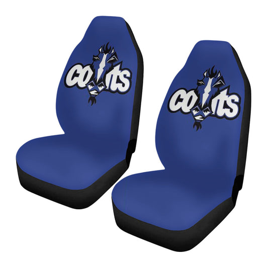 Indy Colts Logo Alt Car Seat Covers