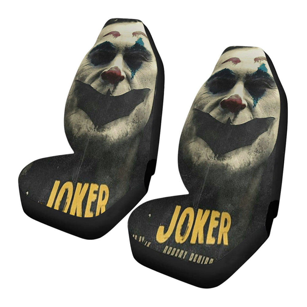 Joker Face Fake Smile Haha Car Seat Covers