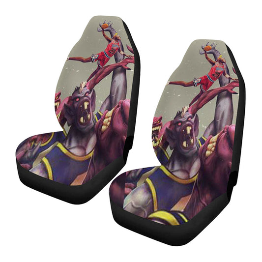 Jumping Style Air Jordan Car Seat Covers