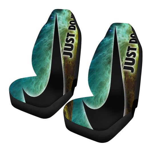 Just Do It Galaxy Nebula Car Seat Covers