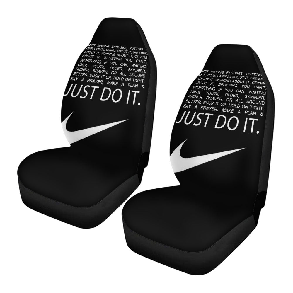 Just Do It Quotes Car Seat Covers