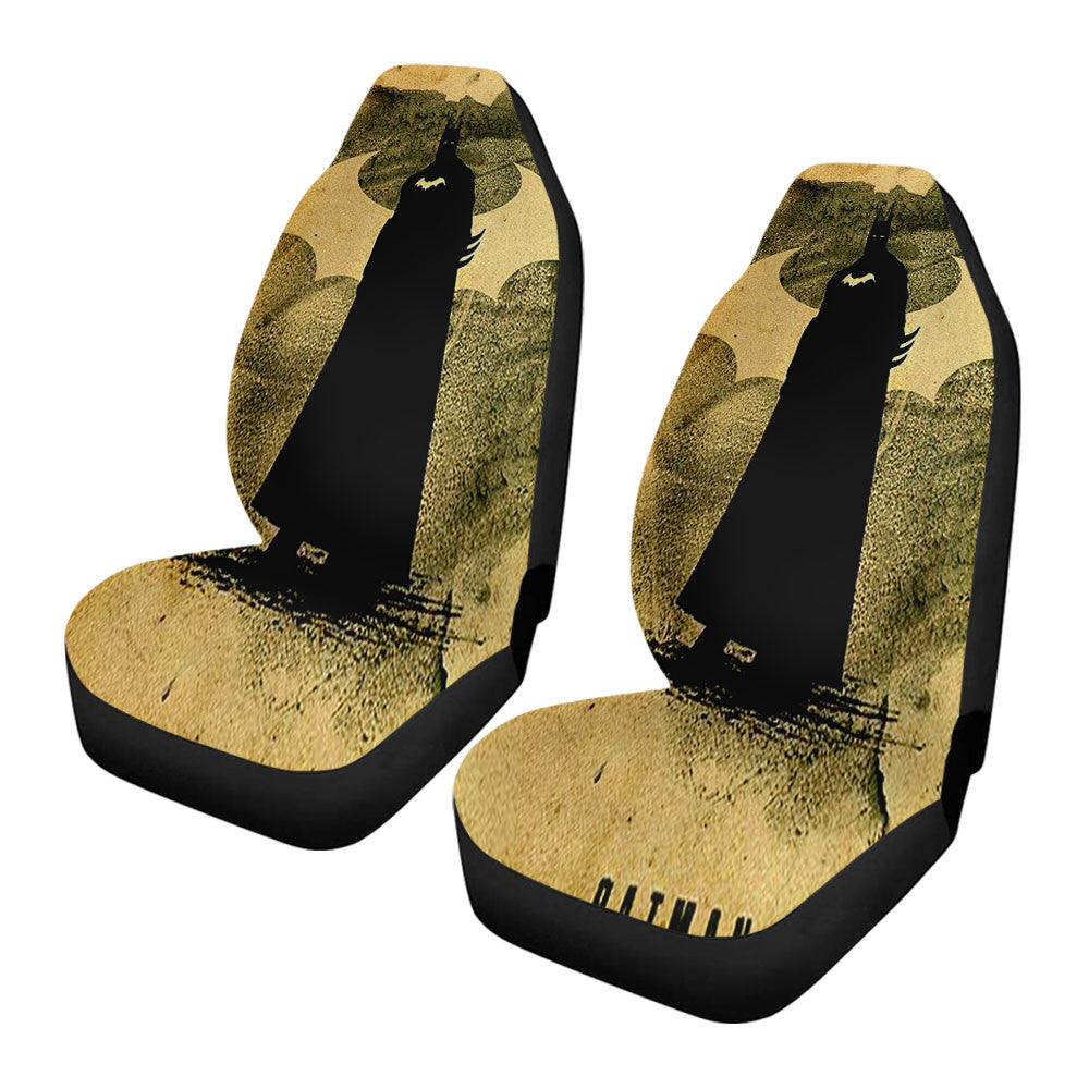 Justice League Silhouette Posters Batman Car Seat Covers