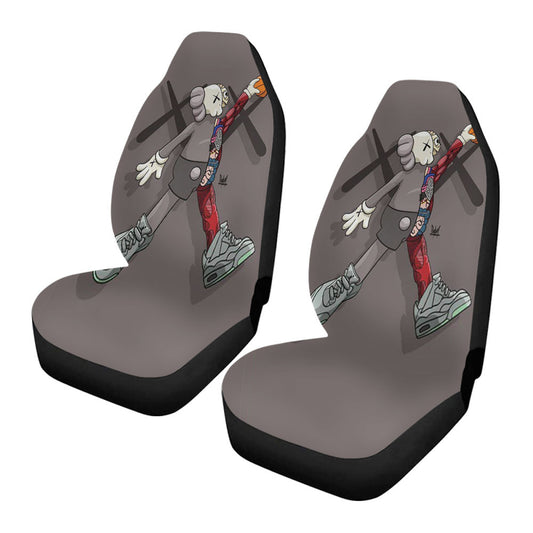 Kaws Air Jordan Car Seat Covers