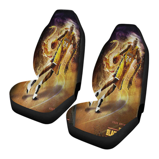 Kobe Bryant The Black Mamba Lakers Car Seat Covers
