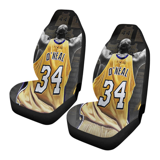 Lakers Team Number 34 Car Seat Covers