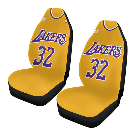 Lakers Yellow Club Basket Ball Car Seat Covers