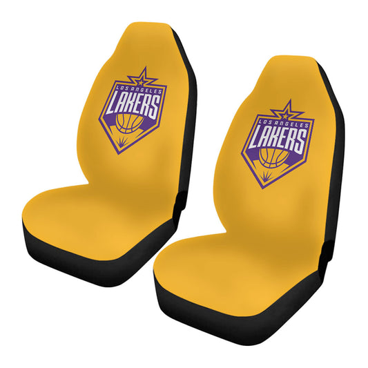 Los Angeles Lakers Orange Car Seat Covers