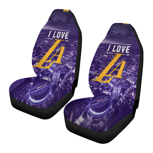 Love Los Angeles Lakers Nba Team Car Seat Covers