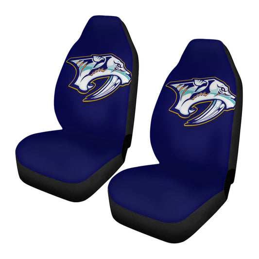 Nashville Predators Blue Car Seat Covers