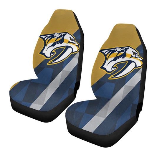 Nashville Predators Emblem Car Seat Covers