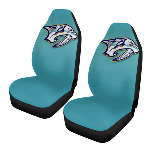 Nashville Predators Logo Car Seat Covers