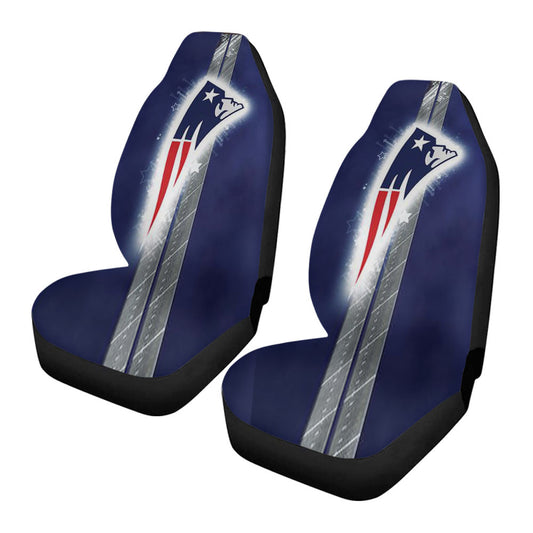 New England Patriots Art Car Seat Covers