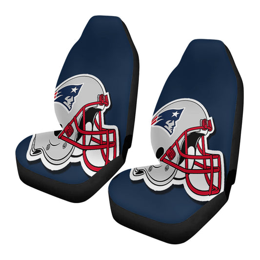 New England Patriots Football Helmet Painting Car Seat Covers