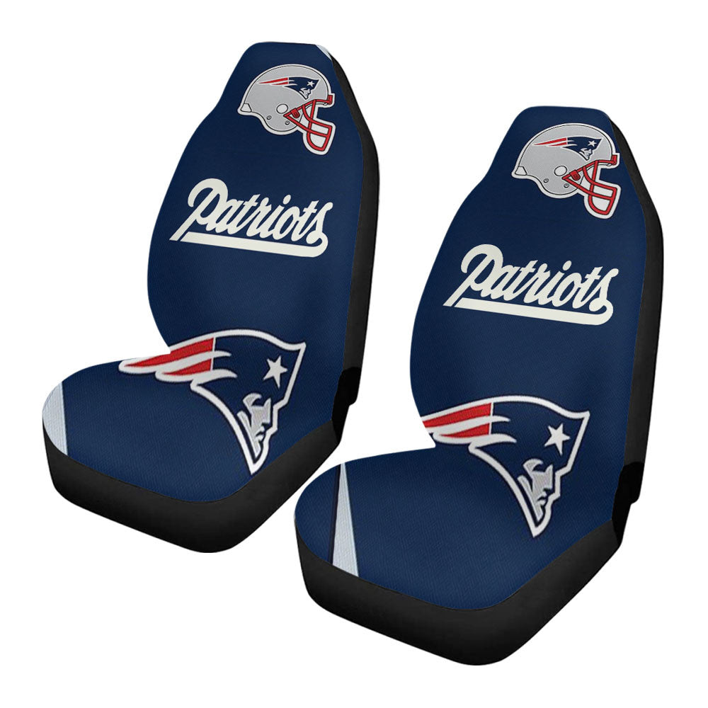New England Patriots Wallpaper Car Seat Covers