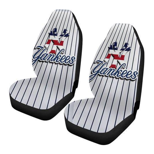 Newyork Yankees Stripe Car Seat Covers