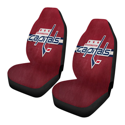 Nhl Washington Capitals Sport Logo 2 Car Seat Covers