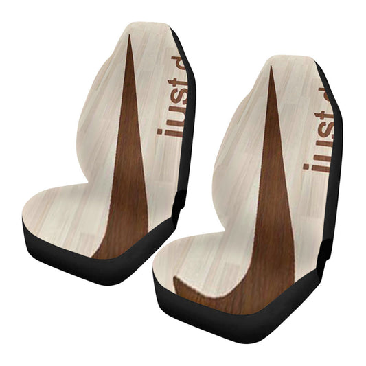 Nike Logo Wooden Car Seat Covers