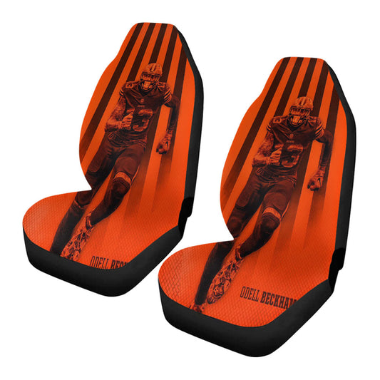 Odell Beckham Jr Best Cleveland Brown Player Car Seat Covers