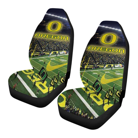 Oregon Ducks Stadium Logo Car Seat Covers