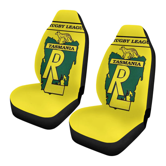 Rugby League Tasmania Yellow Car Seat Covers