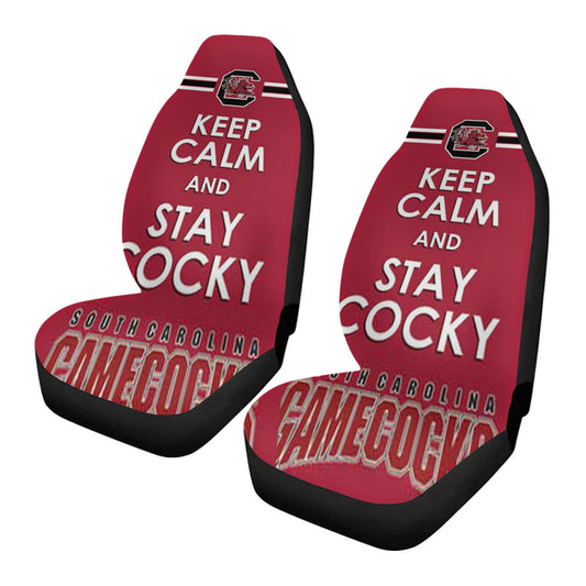 Sc Gamecocks Keep Calm Car Seat Covers