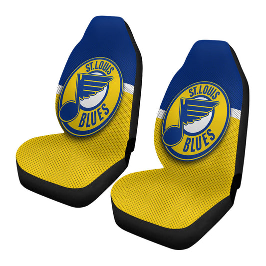 St Louis Logo Blue Yellow Jersey Car Seat Covers