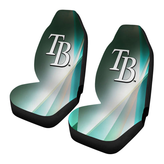Tampa Bay Rays Green Car Seat Covers