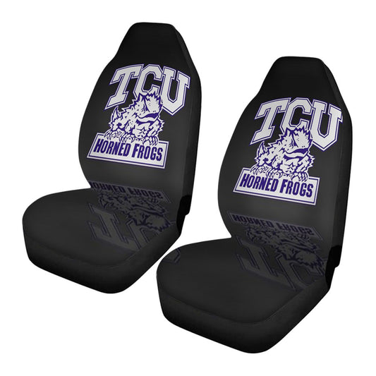 Tcu Horned Frogs College Car Seat Covers