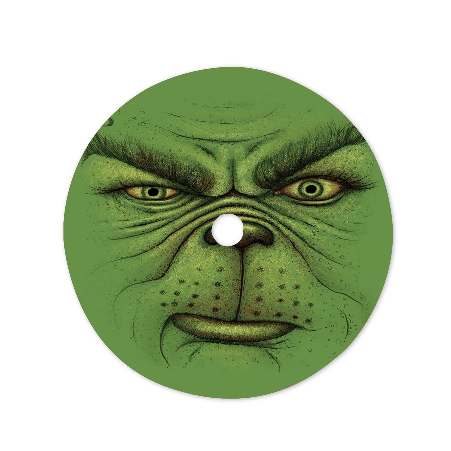 a green christmas Christmas Tree Skirt 36 x 36 inch