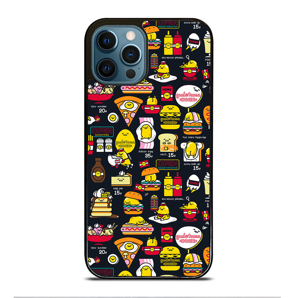 Gudetama Lazy Egg Collage iPhone 15 | 16 Pro Max Case