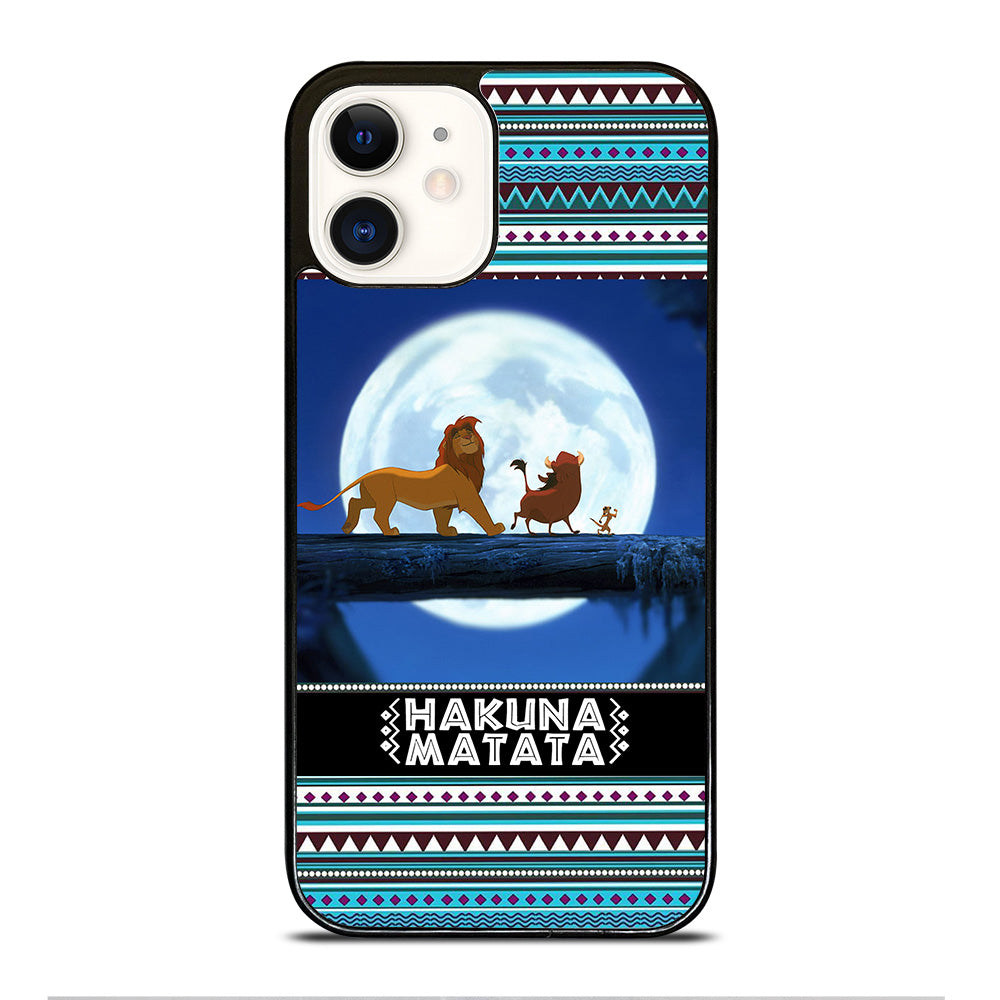 Hakuna Matata Lion King Aztec Pattern iPhone 16 Pro Max Case
