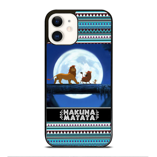Hakuna Matata Lion King Aztec Pattern iPhone 16 Pro Max Case
