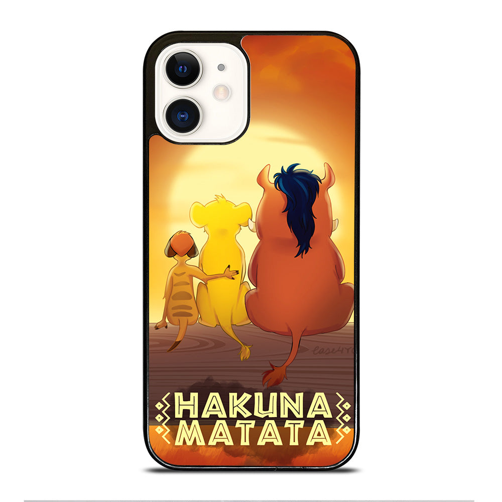 Hakuna Matata Lion King Cartoon iPhone 16 Pro Max Case