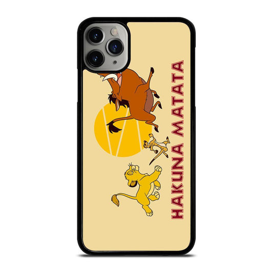 Hakuna Matata Lion King Disney iPhone 16 Pro Max Case