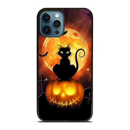 Halloween Black Cat iPhone 15 | 16 Pro Max Case