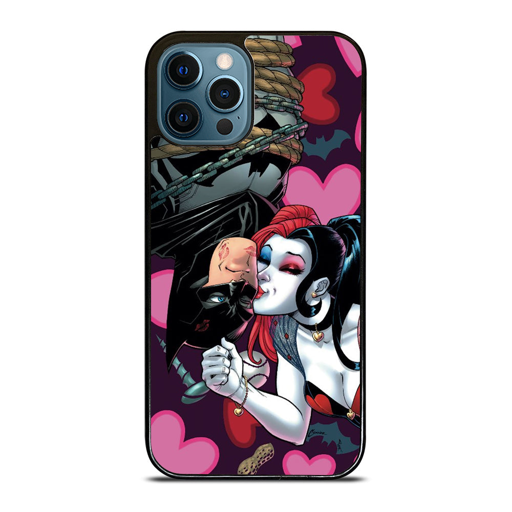 Harley Quinn Kiss Batman Dc Comic iPhone 15 | 16 Pro Max Case