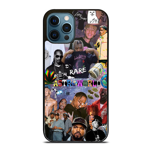 Hip Hop American Singers Collage iPhone 15 | 16 Pro Max Case