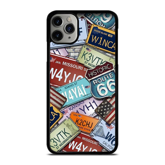 Historical Route 66 Number Plate iPhone 15 | 16 Pro Max Case
